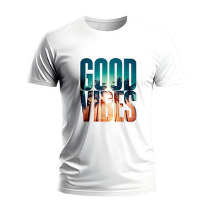 เสื้อยืดลำลองผู้ชาย ทรงปกติ ผ้าคอตตอนผสมโพลีเอสเตอร์ 180 กรัม ผ้าเจอร์ซีย์คอตตอน 100% |   ระบายอากาศได้ดี ป้องกันรอยยับ ป้องกันรังสียูวี แห้งเร็ว - Product Image 1