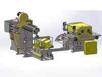Mesin Pemotong Laser Serat Otomatis CNC dengan Sistem Pengumpanan Gulungan (Coil Fed)