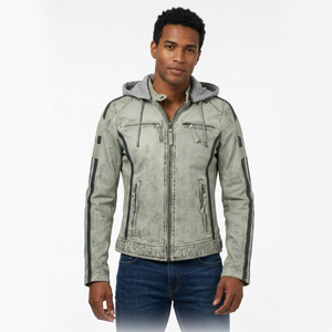 custom streetwear leather <b>varsity</b> <b>jacket</b> wholesale genuine cowhide wool <b>bomber</b> <b>jacket</b> chenille patches vintage unisex outerwear - Product Image 2