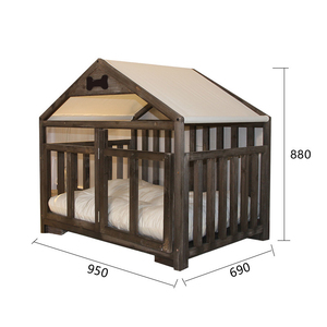 Litière pour chat d'intérieur en bois massif de haute qualité, durable, portable, luxueuse, avec porte, multifonctionnelle, gain de place, taille personnalisée - Product Image 4