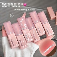 Rouge à lèvres hydratant brillant, gloss transparent longue tenue, maquillage des lèvres riche, adapté à un usage quotidien