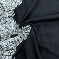 Factories 36S 100% Spun Rayon Viscose Discharge Rayon Fabric Screen Print Rayon Fabrics Viscose For Dress