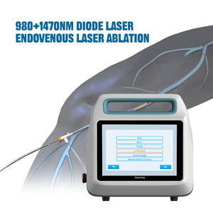 Dispositivo de ablación láser endovenosa EVLT <span class=keywords><strong>con</strong></span> láser de diodo de 980nm y 1470nm <span class=keywords><strong>con</strong></span> certificación CE para la eliminación de venas varicosas - Product Image 3