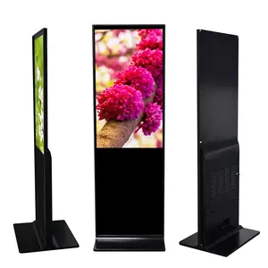 85 Inch Indoor Touch Screen Floor Standing Kiosk Commercial Digital Signage Advertisement Equipment Players