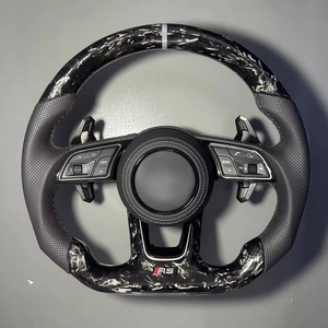 Volant sport personnalisé en cuir et fibre de carbone pour <span class=keywords><strong>Audi</strong></span> A3/A4/A5/A6/A7/A8/S3/S4/S5/RS3/<span class=keywords><strong>RS5</strong></span>/B8/B5/B9/A1 Plug & Play - Product Image 1