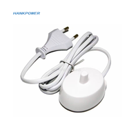 Support de charge de remplacement blanc, prise AC EU, base de charge électrique portable, chargeur de brosse à dents pour Oral B