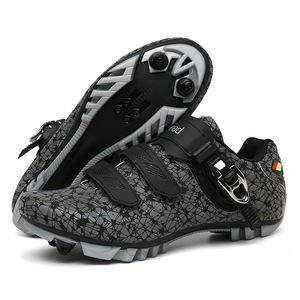Zapatos de ciclismo de montaña para hombre y mujer, calzado deportivo con tacos de autosujeción, para carreras de velocidad plana, <span class=keywords><strong>Spd</strong></span> - Product Image 6