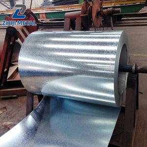 Bobina de acero galvanizado recubierto de <span class=keywords><strong>zinc</strong></span> Rollo de hoja laminada en frío Panel de pared de techo duradero Construcción industrial - Product Image 1