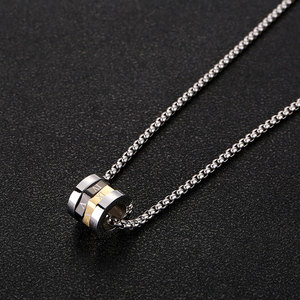 Collier pendentif tendance en acier inoxydable 316L sur mesure, bijoux fins, collier pour homme - Product Image 4