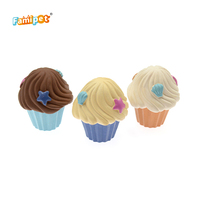 Prix concurrentiel Interactif Drôle Latex Cupcakes Forme Animal En Peluche Jouets Grinçants De Chien