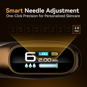 Derma <span class=keywords><strong>Pen</strong></span> Microneedling Professionnel, Nouvelle Marque Privée, Médical, Sans Fil, <span class=keywords><strong>Dr</strong></span> <span class=keywords><strong>Pen</strong></span> H6, Couleur Or, Produit de Soin de la Peau pour le Visage, le Corps ou les Pieds - Product Image 3
