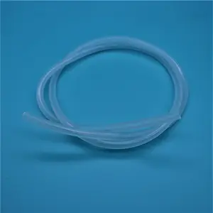 Tubo de goma de silicona transparente, producto en oferta de fábrica, de alta calidad, de grado alimenticio, para uso médico