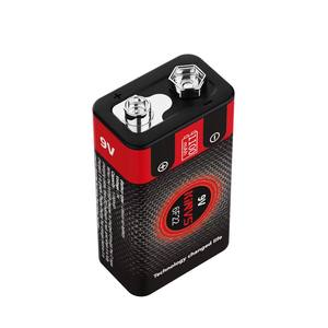 Batterie numérique au lithium-ion rechargeable 9V 1100mAh avec interface USB personnalisable, modèle KINVS 6F22 en stock - Product Image 2