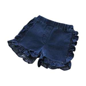 Ropa Infantil de Turquía, Hermosos Pantalones Cortos de Mezclilla para Niñas, Prendas de Mezclilla para Niñas - Product Image 1