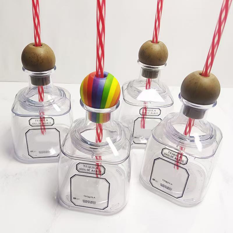 Bouteille Milk Shake Candy Bar en Verre Pas Cher | Candy Bar