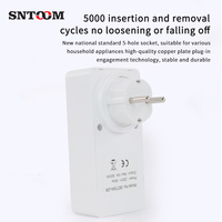 Akıllı Elektronik Çok Fonksiyonlu Geniş Ekran 220V 50Hz Priz Geri Sayım Döngüsü Zamanlayıcı SNTOOM SETO9A-GR