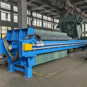 China Manufacturer Automatic Recessed Chamber Filter Press for Mine Tailings Dewatering