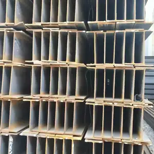 Factory price sales 200*200 400*400 hot rolled carbon steel H-type steel beam galvanized I-steel