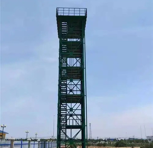 חלודה מגולוון-הוכחה אש תחנת אימון מגדל פינת רשת תצפית מגדל מגדל אימונים - Product Image 3