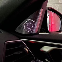 Panneau de garniture audio de voiture en acier inoxydable de qualité supérieure avec éclairage LED et éclairage d'ambiance pour Série 4 G22/G23 (2019-) Marque SSY