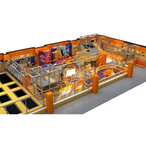 Parc de trampolines intérieur de 860 m², équipement de divertissement intérieur de 4 m de haut, parc d'aventure pour enfants - Product Image 3