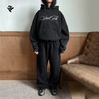 Ensemble deux pièces pour femme : sweat à capuche oversize et pantalon de survêtement large – Tenue décontractée, survêtement, streetwear assorti