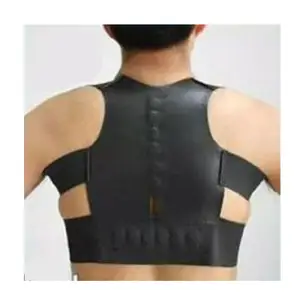 Correcteur de Posture corporel de classe médicale à haute élasticité, ceinture de soutien pour le dos, gilet, 2 pièces