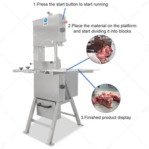 เครื่องเลื่อยตัดกระดูกหมูแบบใช้มือเครื่องเลื่อยตัดกระดูกเนื้อไก่เนื้อปลา - Product Image 3