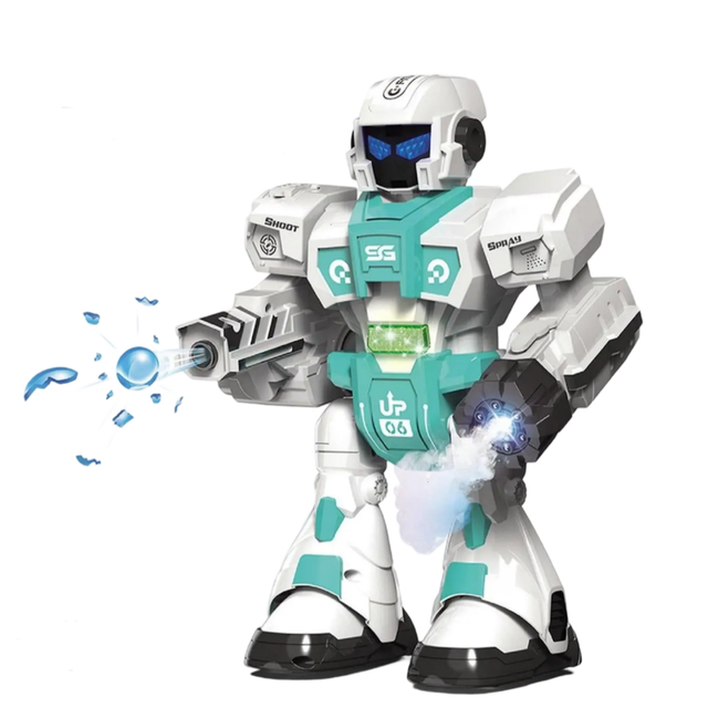 Wholesale Educational Toy RC Robot with Music and Dancing Interactive Spray RC Toys for Kids Remote Control Robot