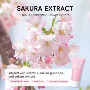 LAIKOU JAPAN SAKURA Gel Après-Soleil Hydratant pour le Visage, Crème Gel Éclaircissante avec Glycérine, Lotion Crème - Product Image 6