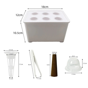Amantes <span class=keywords><strong>de</strong></span> las hierbas Cultivo <span class=keywords><strong>de</strong></span> agua interior Kit <span class=keywords><strong>de</strong></span> cultivador Macetas y jardineras <span class=keywords><strong>de</strong></span> <span class=keywords><strong>riego</strong></span> automático - Product Image 4
