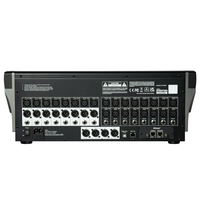 Thinuna MX-D24 II Profesyonel 24 Kanallı Dijital Mikser, 100mm Motorlu Fader'lar, 7 inç Dokunmatik Ekran ve 32-bit DSP ile