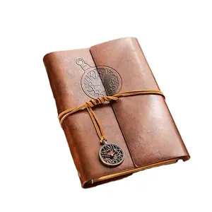 Fine Classic Diary Pastel Soft Pu Leather Loose Leaf Notebook Binder Gifts Notebook