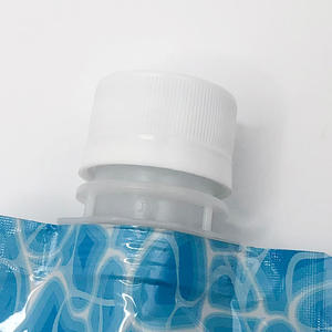 Impresión personalizada en huecograbado, bolsa con boquilla resellable de 500-750 ml, apta para uso alimentario, para agua, bebidas, vodka, cerveza, jugo, con sellado térmico. - Product Image 2