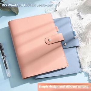 A5 Excerpts Record Blank Grid Pages Fine <b>Journal</b> Simple Hardcover Organizer/<b>Planner</b> Loose-Leaf Spiral Notebook Students - Product Image 2