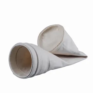 TRI-STAR Hot Selling Acrylic PPS Nomex Aramid PTFE Needle Punched Felt Pleated Filter Bags for Dust Filter