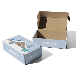 Caja de cartón corrugado de lujo para regalo de correo embalaje de cartón personalizado - Product Image 1