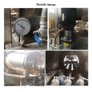 Machine industrielle à peler les noyaux de noisettes en acier inoxydable pour l'usine de beurre de noix et la ligne de production de pâte à <span class=keywords><strong>tartiner</strong></span> - Product Image 6