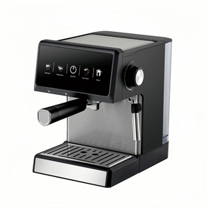 Macchina per Caffè Espresso HY con Montalatte per Cappuccino e Caffè Latte, Pulsante Digitale, Pompa Italiana da 15 <span class=keywords><strong>bar</strong></span> - Product Image 4