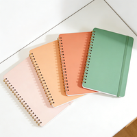 Carnet à spirale A4 durable en gros, ligné, 120 pages, papier recyclé 100 g/m², cadeau pour étudiants et salles de classe
