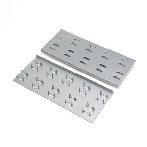 Plaque à clous en acier galvanisé avec double <span class=keywords><strong>clou</strong></span> pour connecteur en bois - Product Image 1