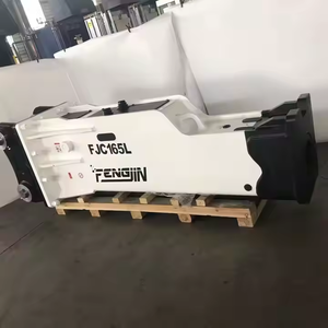 Palu daya dampak tinggi tahan lama untuk penghancur ekskavator berukuran sedang, peralatan pemecah beton dan batu serbaguna FJC165L - Product Image 3