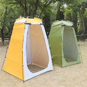 Mise à niveau de la tente de douche légère à cadre automatique pour le <span class=keywords><strong>camping</strong></span> en plein air sac de rangement pour les toilettes mobiles et le bain avec crochet pour la pêche - Product Image 2