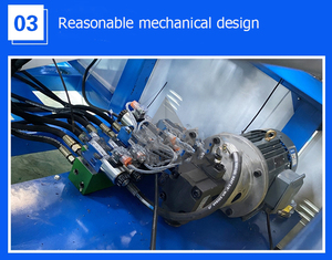 เครื่องขึ้นรูปแผ่นโลหะสำหรับท่อระบายอากาศสายการผลิตแผ่นกัลวาไนซ์ปั๊มมอเตอร์สำหรับก่อสร้าง - Product Image 5