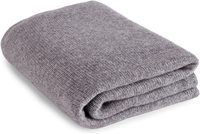 Manta de punto trenzado de cachemira color avena, acogedora y personalizable, para sofá y cama, cálida para invierno, para sala de estar, con borde acanalado