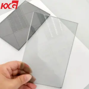 高品质6毫米8毫米10毫米欧元灰色有色钢化玻璃用于推拉窗