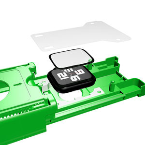 Película de Vidrio Templado PMMA para Protector de Pantalla de <span class=keywords><strong>Apple</strong></span> <span class=keywords><strong>Watch</strong></span>, para Relojes de 45mm, 44mm, 42mm y 41mm, Película Protectora Suave con Eliminación de Polvo - Product Image 4