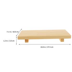 环保矩形日式竹制寿司餐盘<span class=keywords><strong>Geta</strong></span>拼盘切割托盘餐具生鱼片拼盘 - Product Image 4