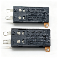 Interrupteur à glissière NB WIDE de petite taille à 2 positions pour sèche-cheveux BLDC / Mini interrupteur à glissière pour sèche-cheveux BLDC à 2 vitesses
