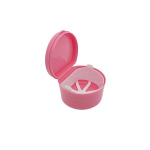 <b>Denture</b> Storage <b>Box</b> Plastic Multicolor Oval Shape For Dental Care Adult Use - Product Image 4